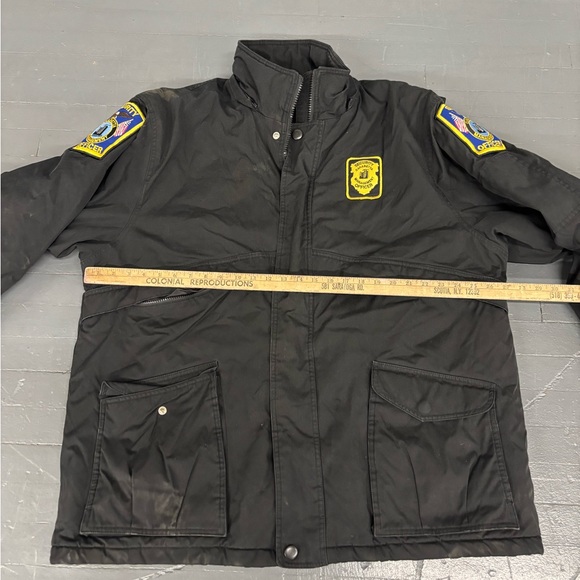 Vintage Red kap security officer workwear heavy utility winter outdoors jacket - Picture 5 of 8